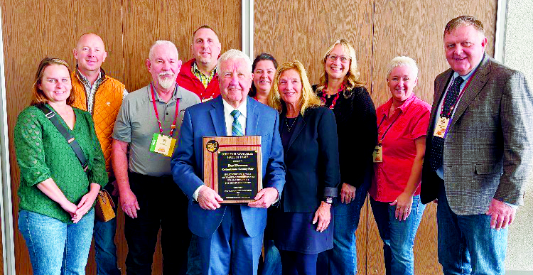 Bert Dawson recognized by Ohio Fairs HOF